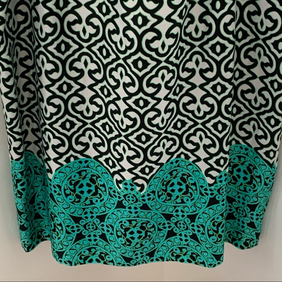 *NWT* Evan-Picone Garden of Eden Midi Dress - Picture 4 of 11